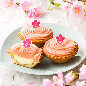 2024年3月1日（金）、桜の春らしい香りいっぱいの『PABLO mini‐さくらもち』が登場します。