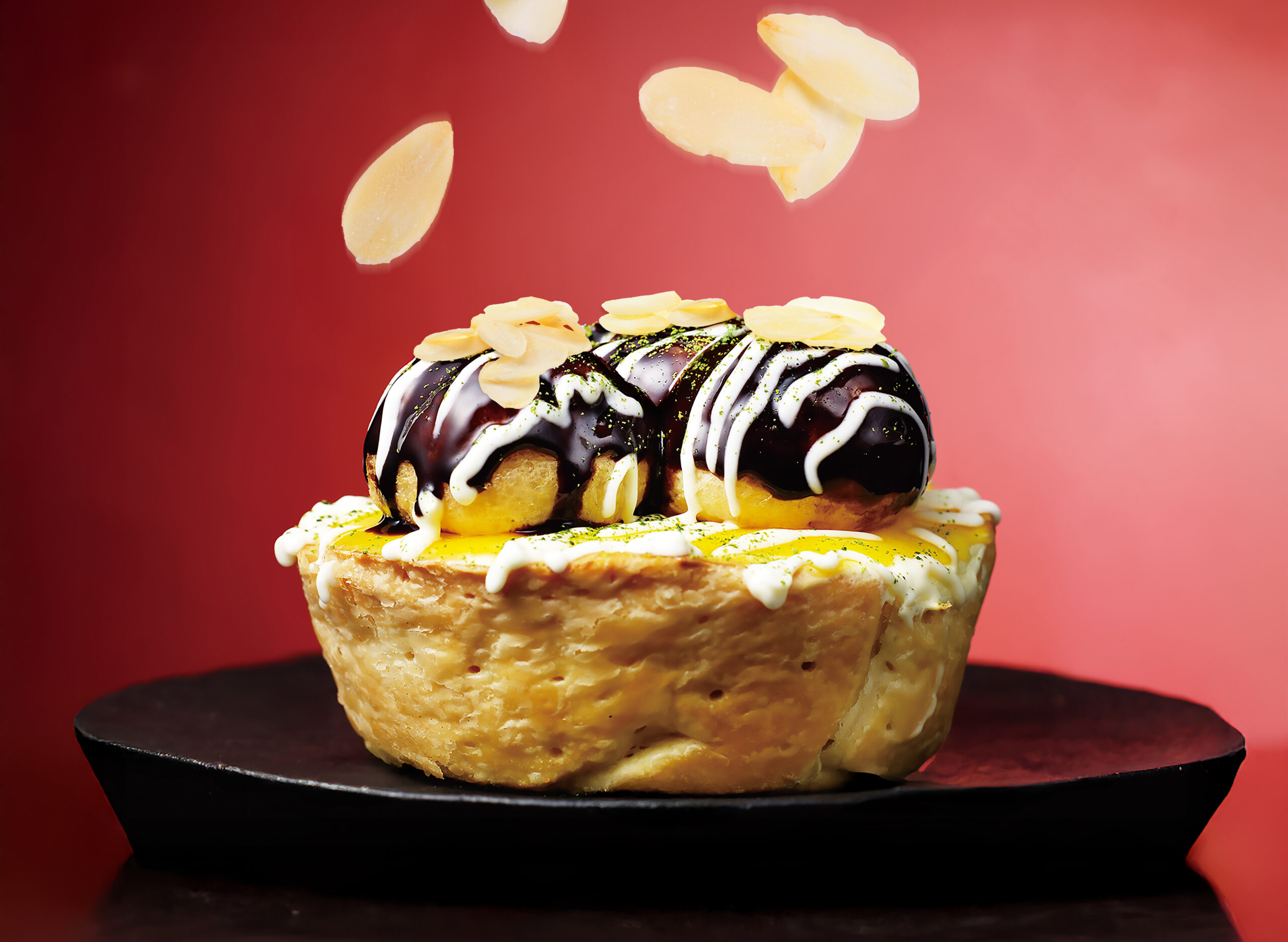 パブロのたこ焼きチーズタルトやで！