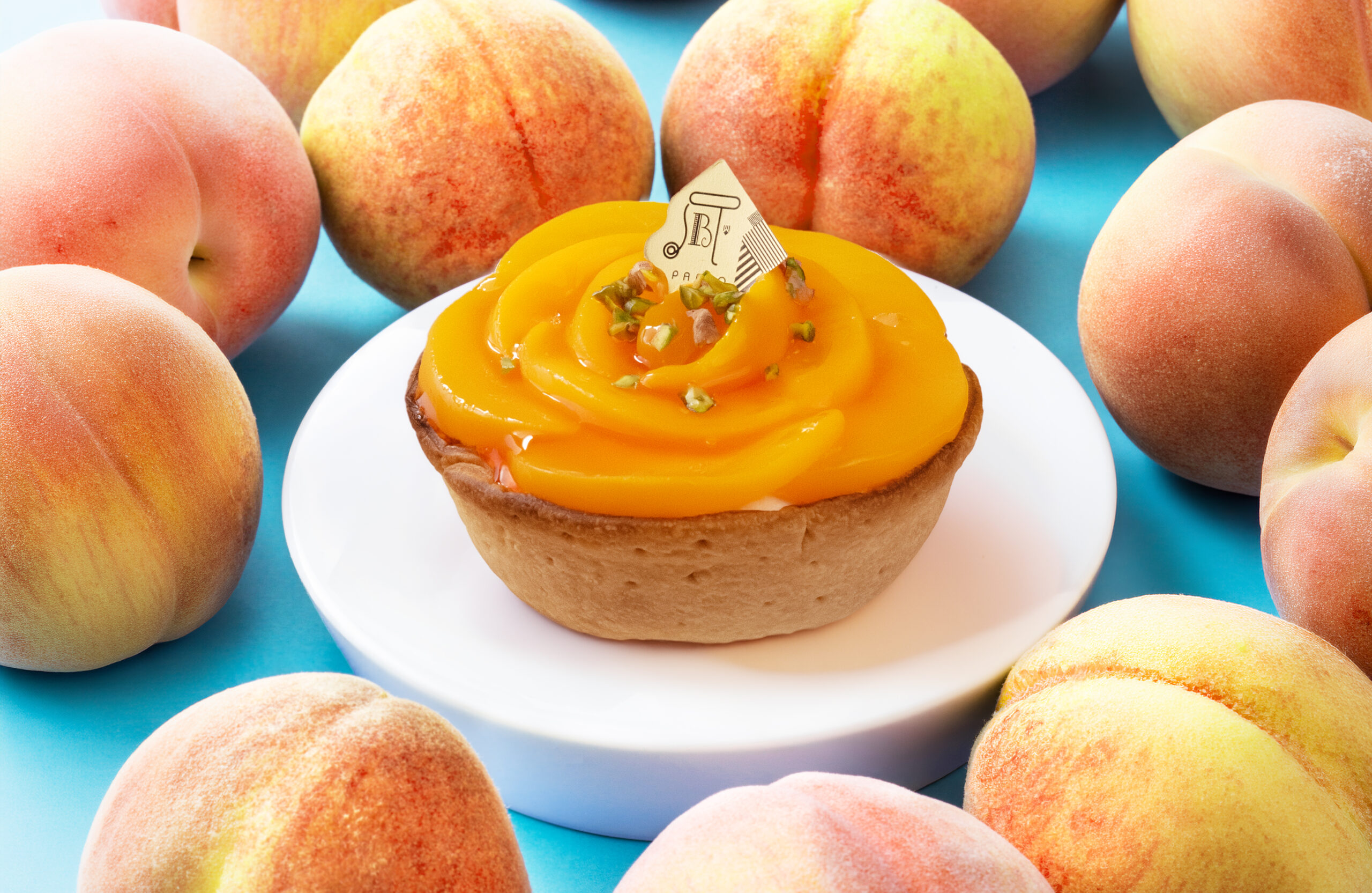 パブロとろけるピーチチーズタルト